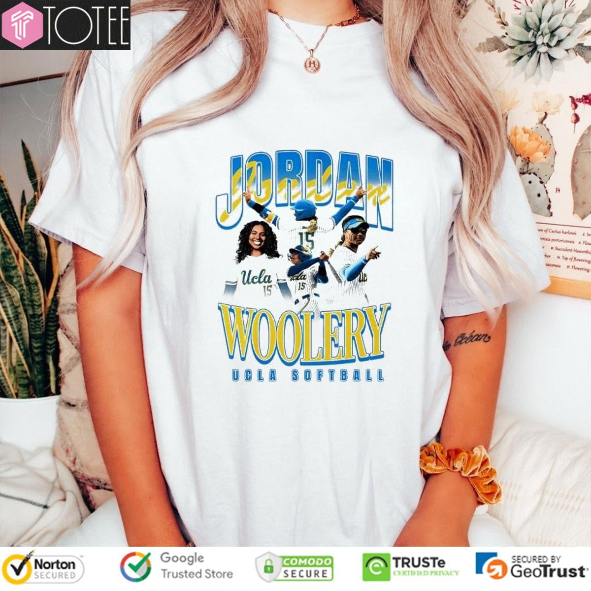 Jordan Woolery Ucla Bruins Softball College T-shirt