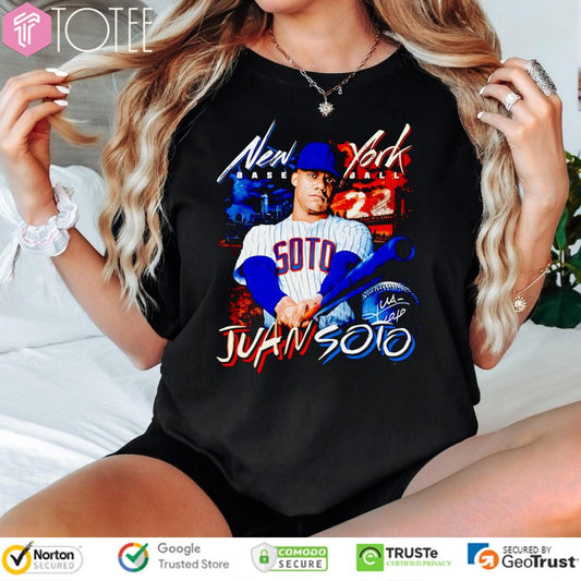 Juan Soto New York Mets Baseball Signature T-shirt