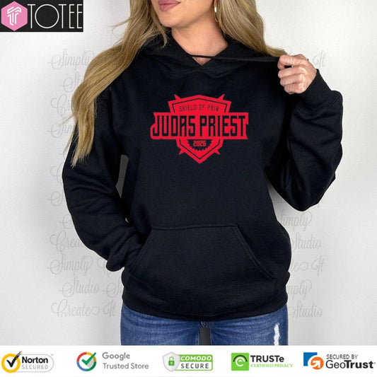 Judas Priest Shield Of Pain Tour With Tour Dates Zip Hoodie