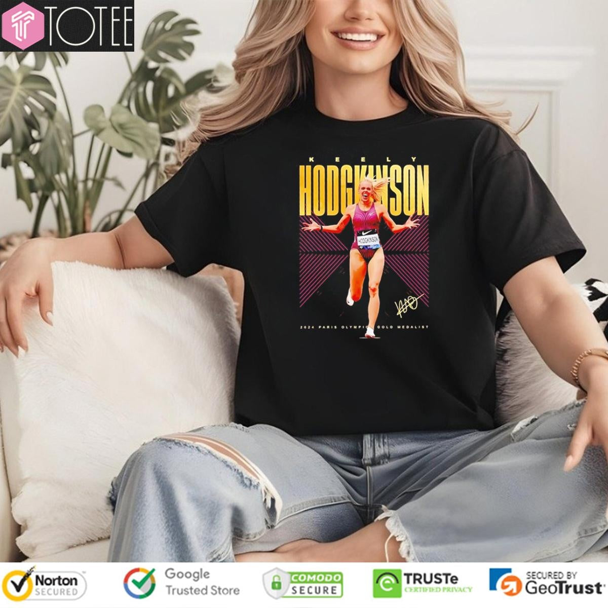 Keely Hodgkinson Runner Signature T-shirt