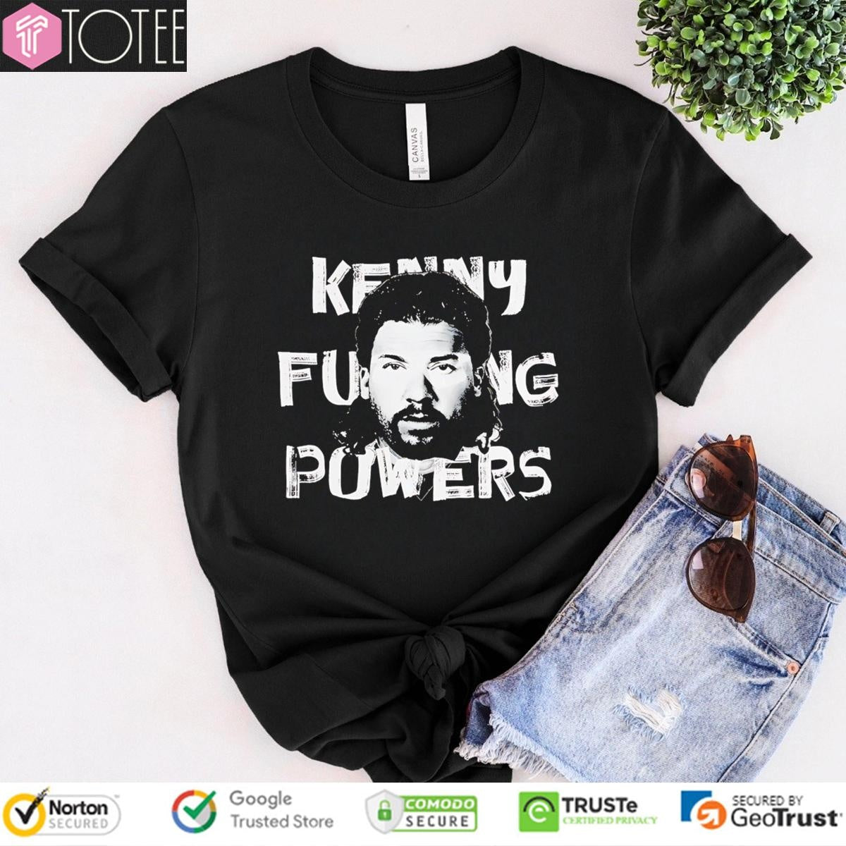 Kenny Powers Fucking Powers Trashed Eastbound And Down T-shirt