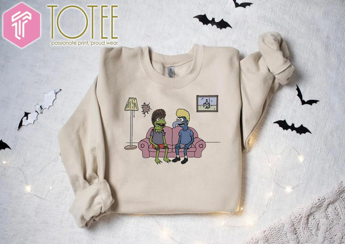 Kermit The Frog Gonzo Beavis And Butt-Head T-shirt