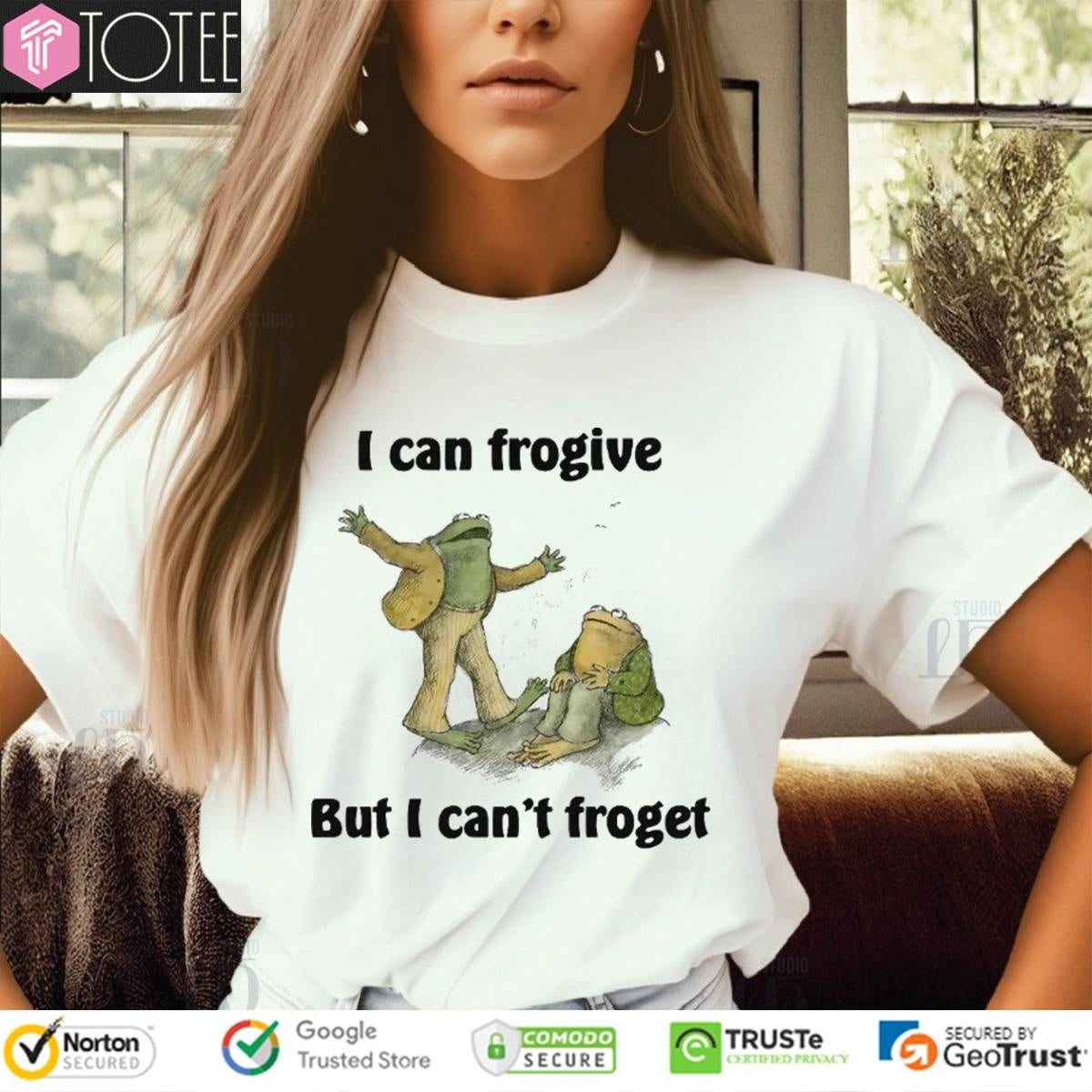 Kermit The Frog I Can Frogive But I Cant Froget T-shirt