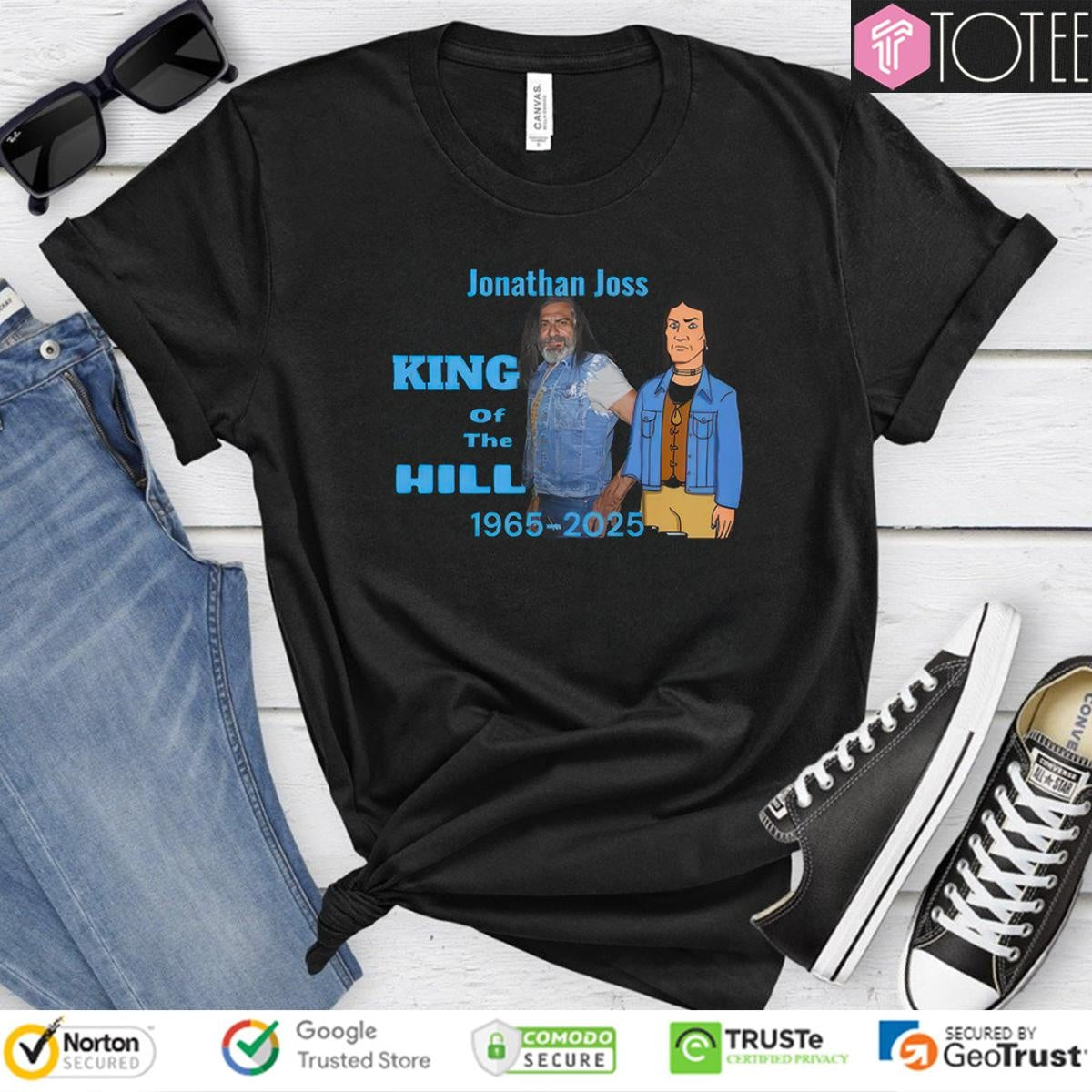 Kill Of The Hill Rip Jonathan Joss 1965-2025 T-shirt