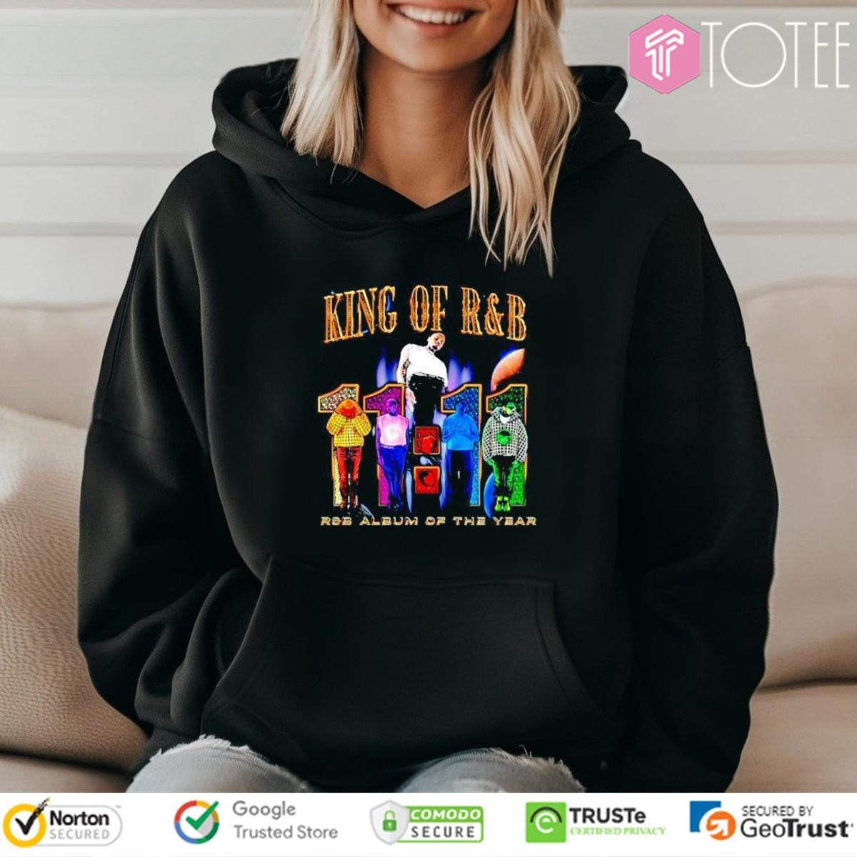 King Of R&B Chris Brown 11 11 Album Of The Year Colorful Graphic T-shirt