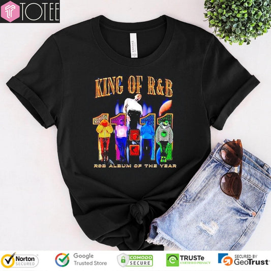 King Of R&B Chris Brown 11 11 Album Of The Year Colorful Graphic T-shirt