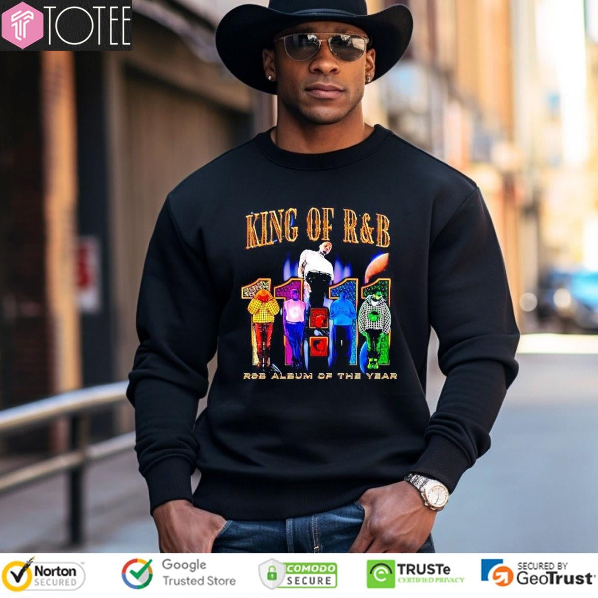 King Of R&B Chris Brown 11 11 Album Of The Year Colorful Graphic T-shirt