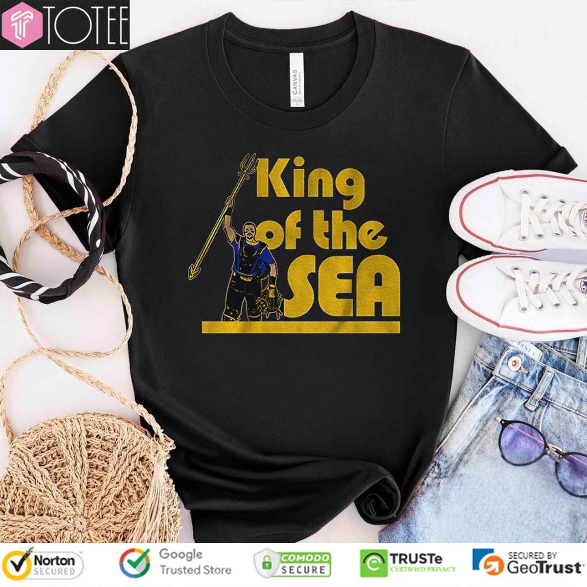 King Of The Sea Cal Raleigh Seattle Mariners Baseball T-shirt