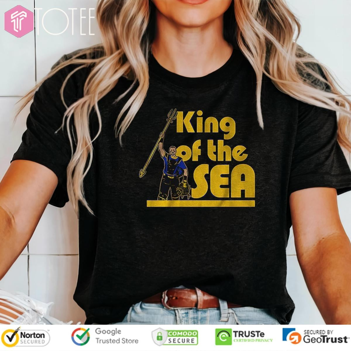 King Of The Sea Cal Raleigh Seattle Mariners Baseball T-shirt