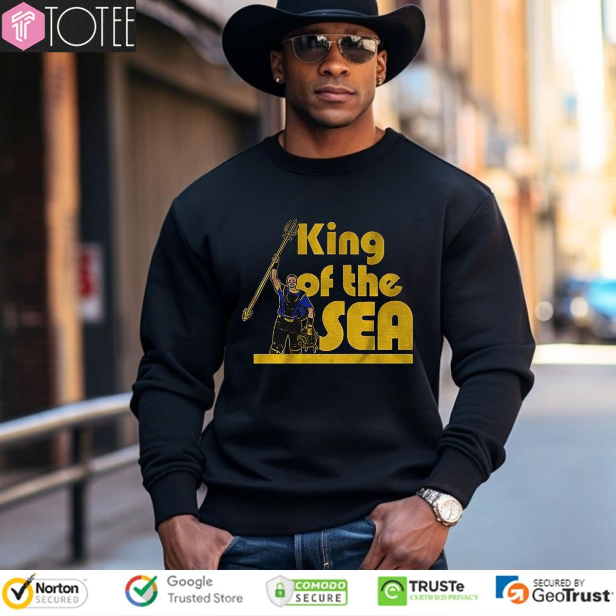 King Of The Sea Cal Raleigh Seattle Mariners Baseball T-shirt