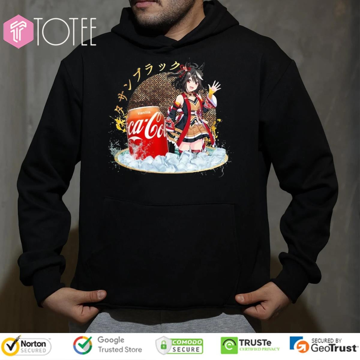 Kitasan Black Uma Musume Coca Cola Vanilla T-shirt