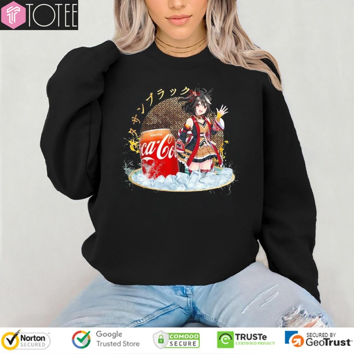 Kitasan Black Uma Musume Coca Cola Vanilla T-shirt