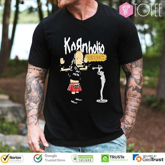 Kornholio Beavis And Butt-Head Korn Band Cornholio T-shirt