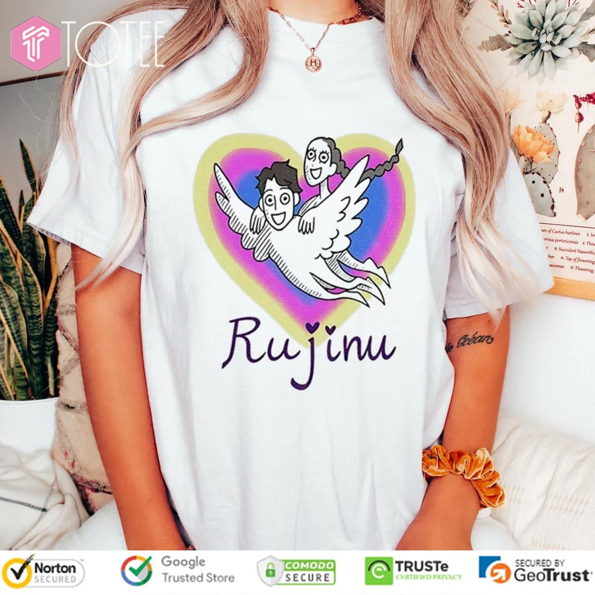 Kpop Demon Hunters Rujinu Rumi And Jinu Graphic T-shirt