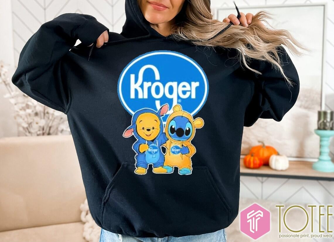 Kroger Pooh And Stitch T-shirt