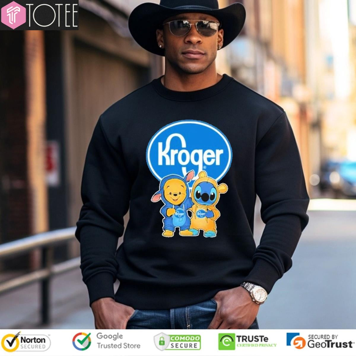 Kroger Pooh And Stitch T-shirt