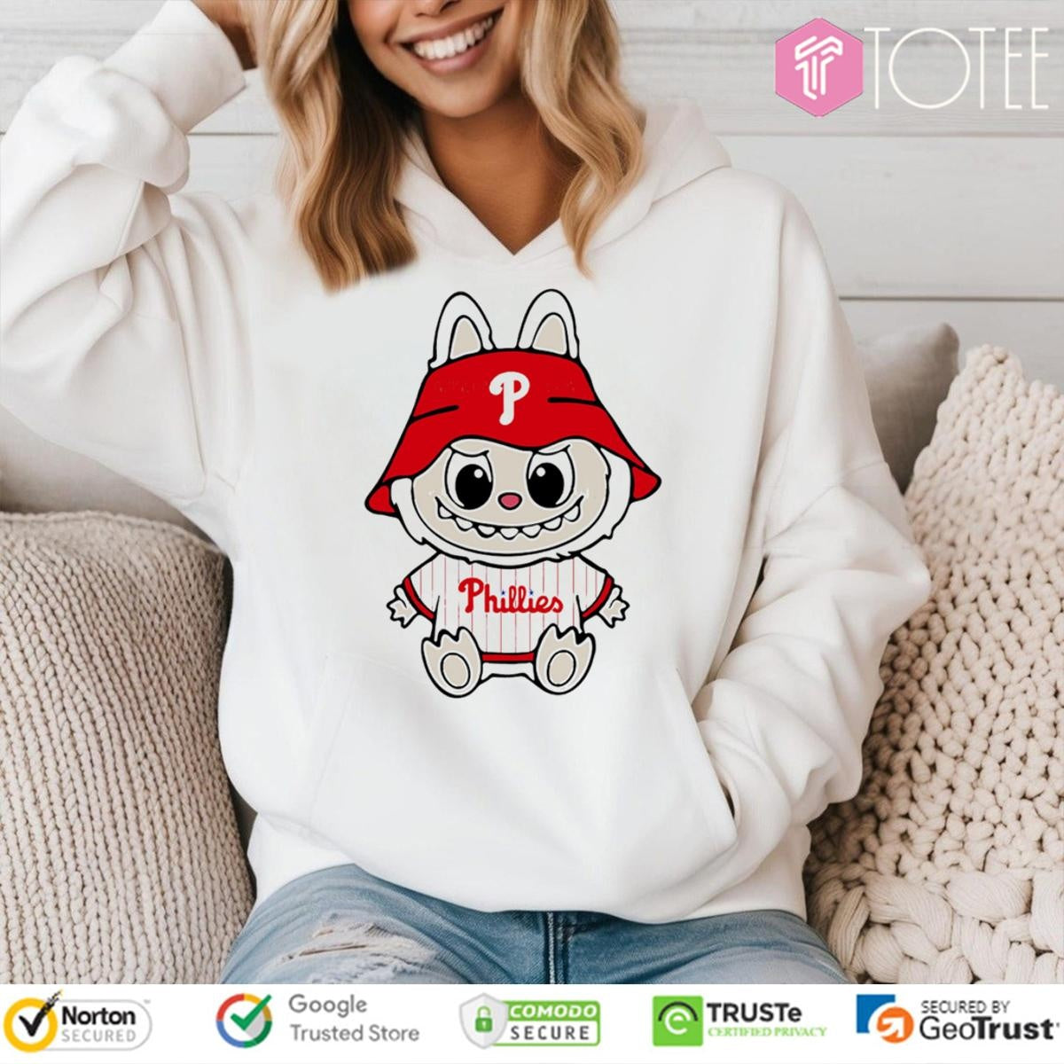 Labubu Philadelphia Phillies Baseball T-shirt