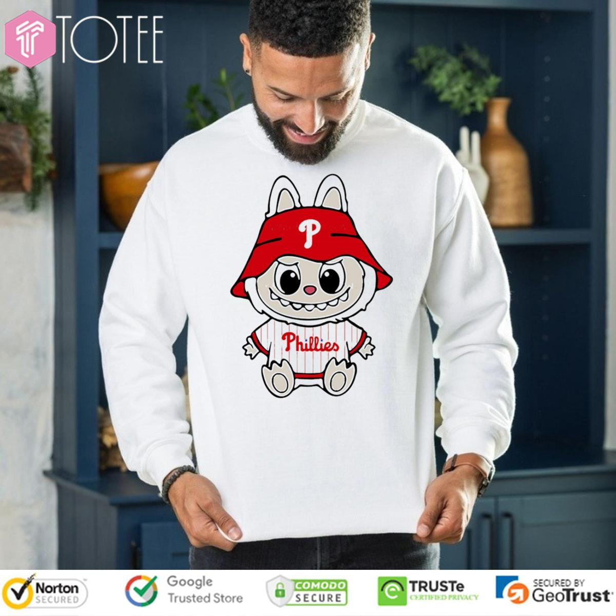 Labubu Philadelphia Phillies Baseball T-shirt