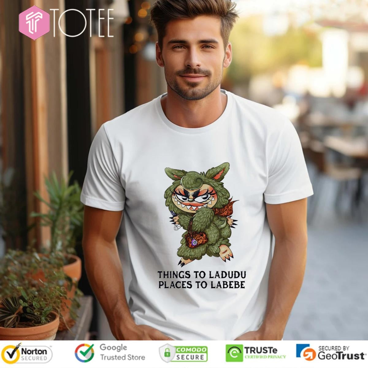 Labubu Things To Ladudu Places To Labebe T-shirt