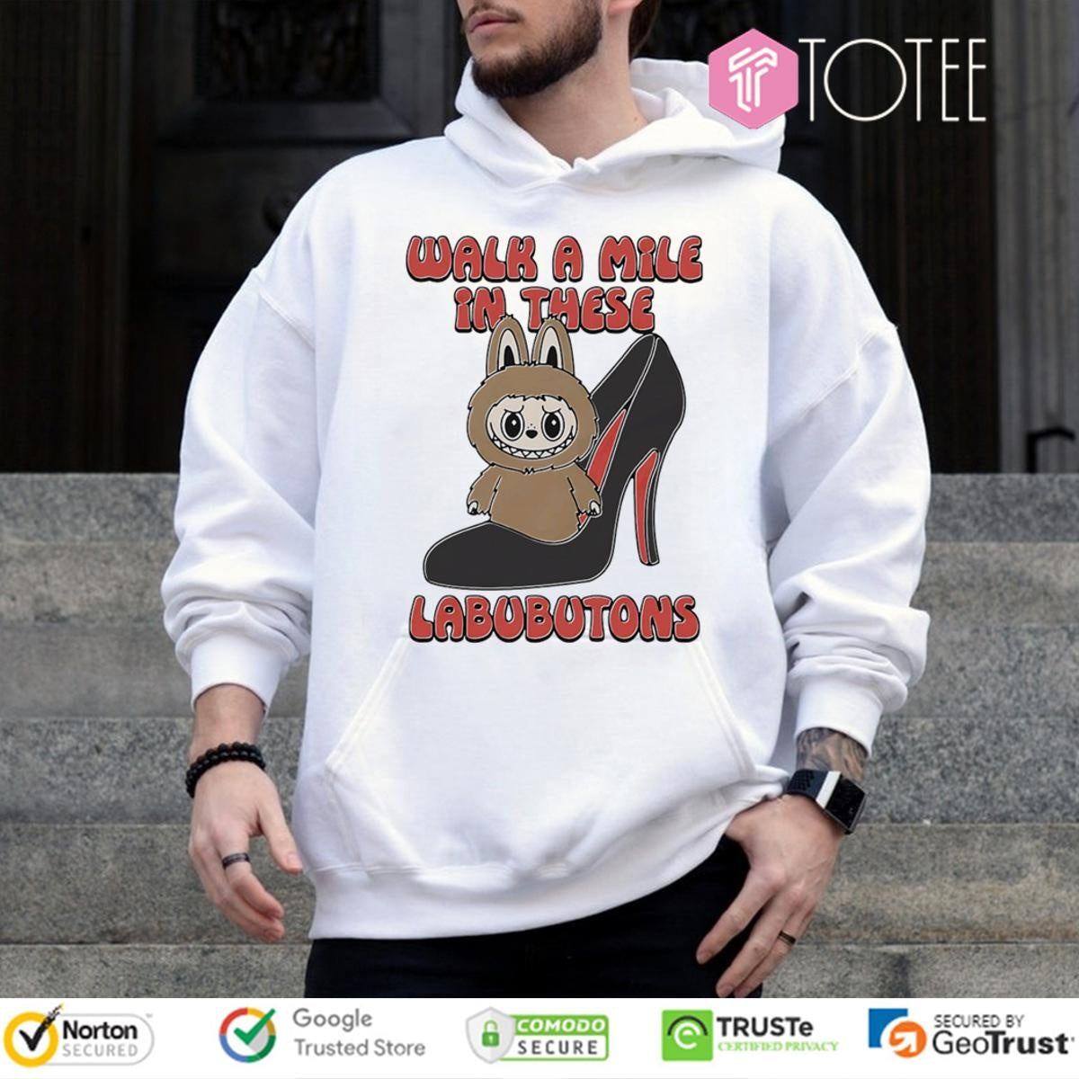 Labubu Walk A Mile In These Labubutons T-shirt