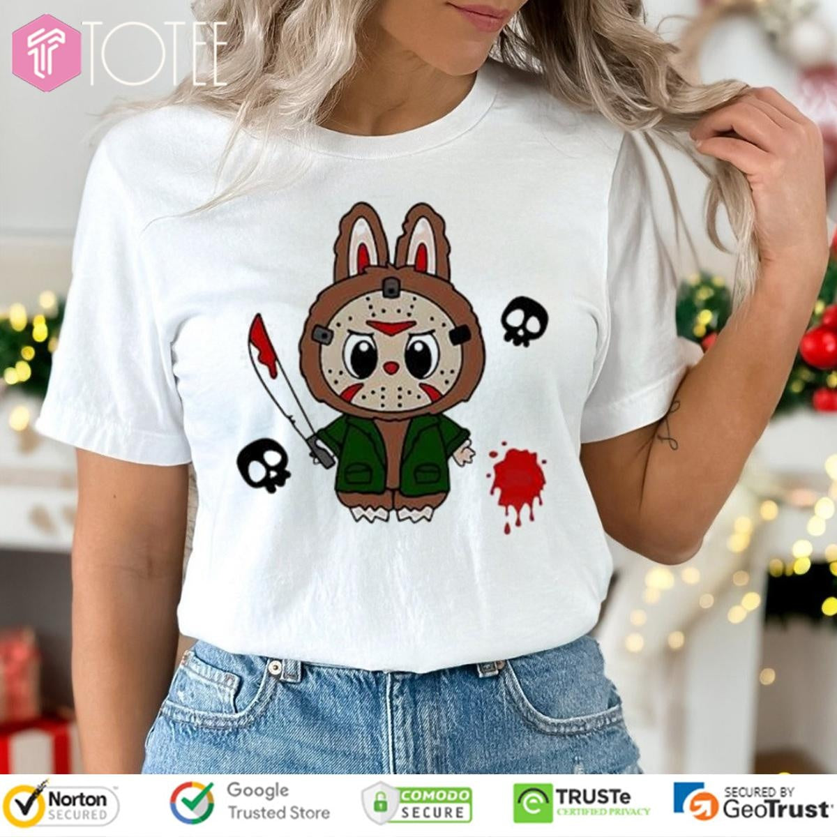 Labubu X Jason Halloween T-shirt