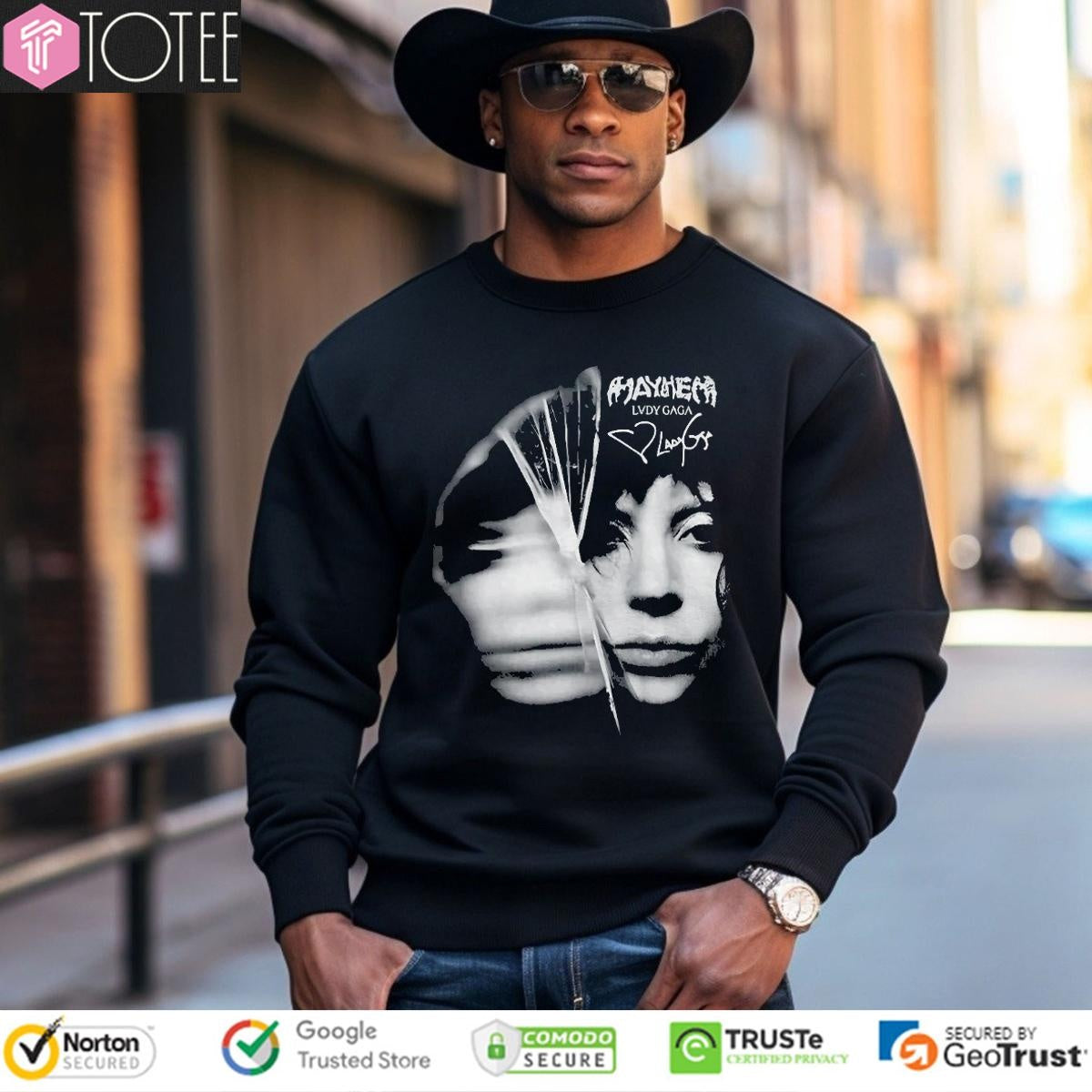Lady Gaga Big Face Mayhem Ball Tour 2025 T-shirt
