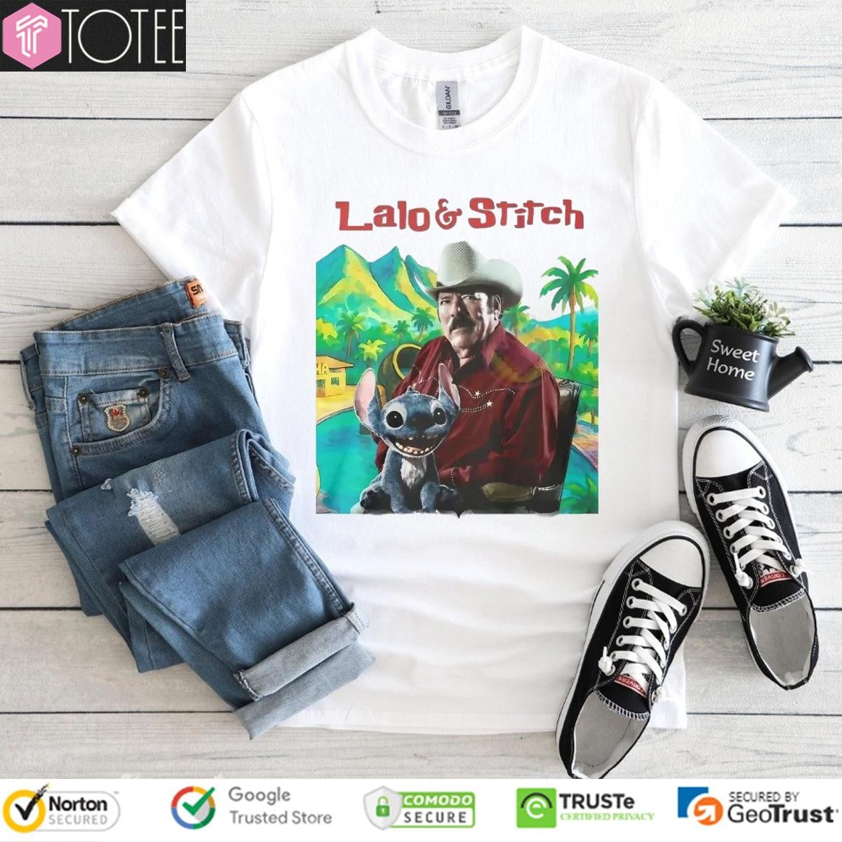 Lalo Mora Lalo And Stitch Parody Lilo And Stitch T-shirt