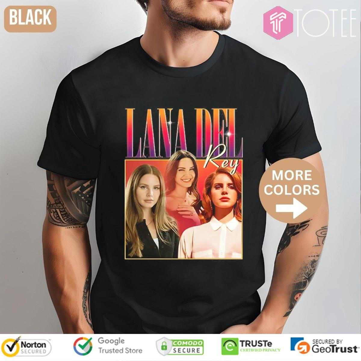 Lana Del Rey Pop Art Bootleg T-shirt