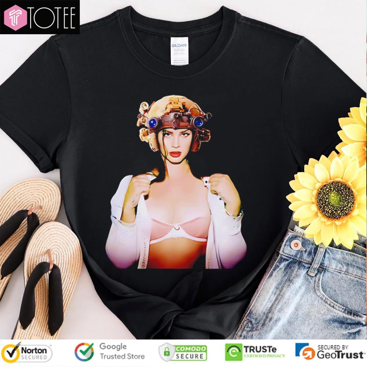 Lana Del Rey Tactical Gear T-shirt