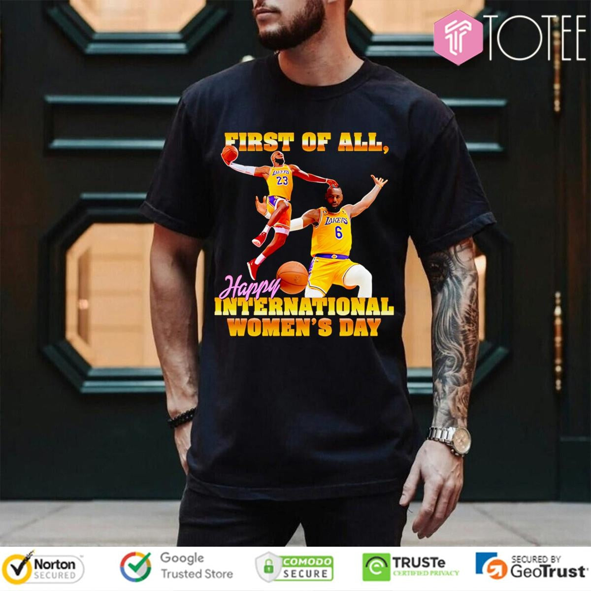 Lebron James Iwd Happy International Womens Day T-shirt