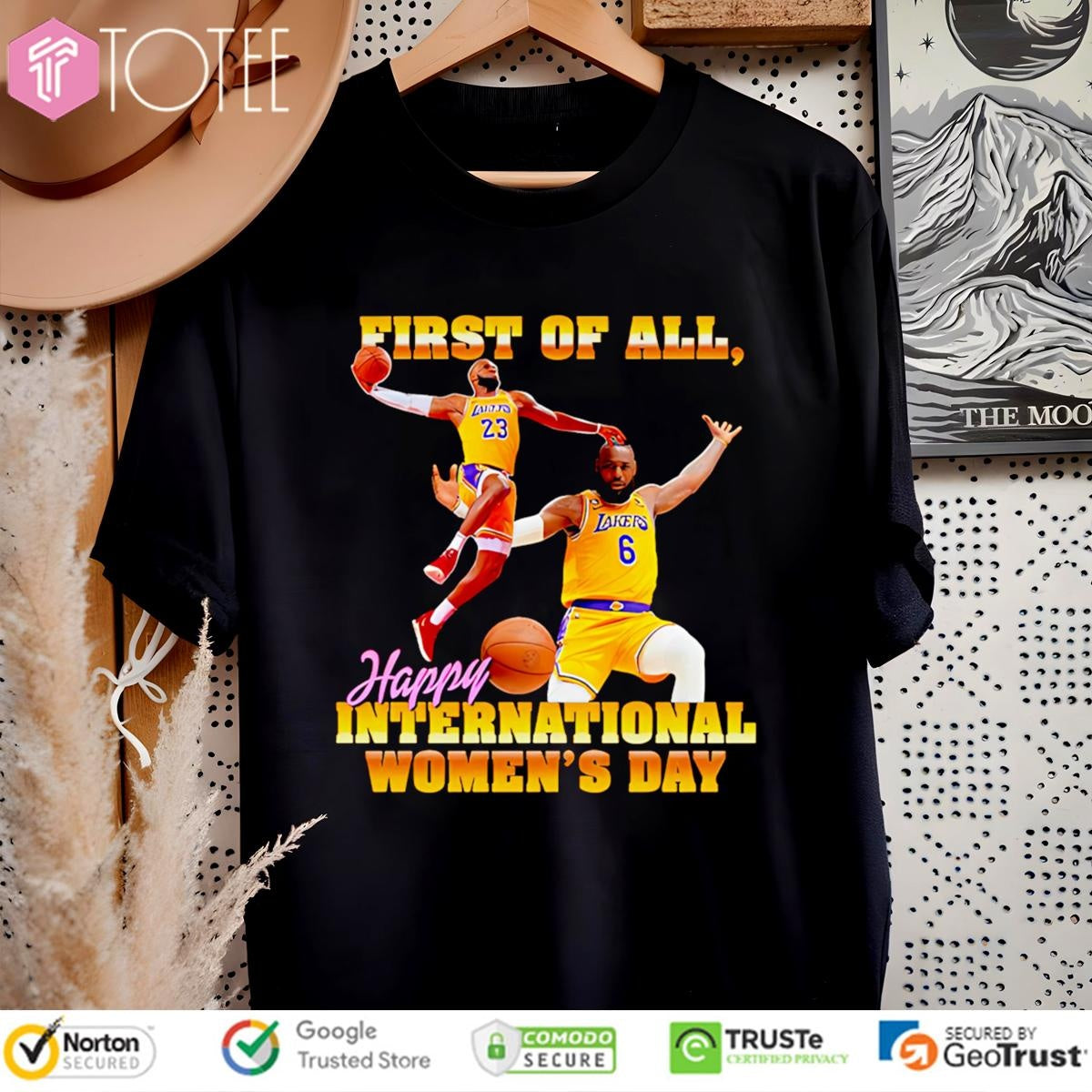 Lebron James Iwd Happy International Womens Day T-shirt