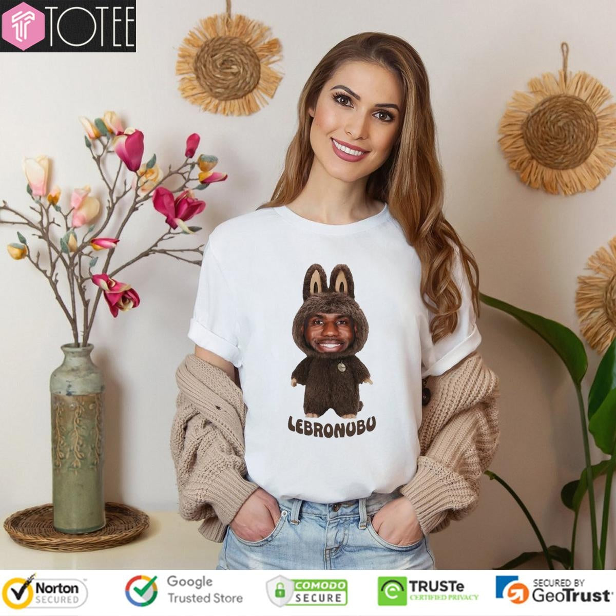 Lebronubu Parody Lebron James Labubu T-shirt