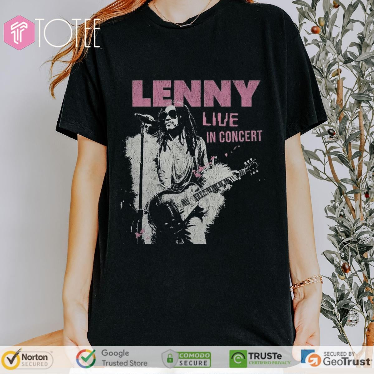 Lenny Kravitz With Guitar Live In Concert T-shirt