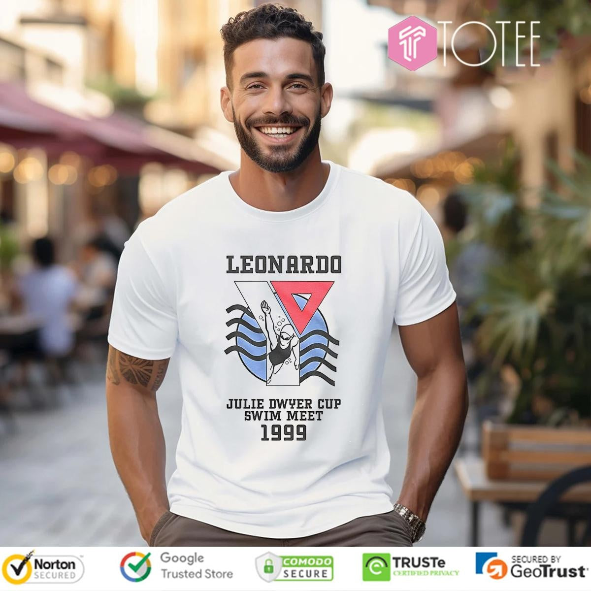 Leonardo Julie Dwyer Cup Swim Meet 1999 T-shirt