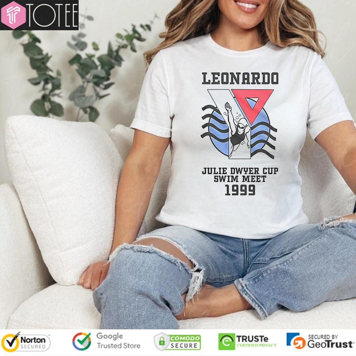 Leonardo Julie Dwyer Cup Swim Meet 1999 T-shirt