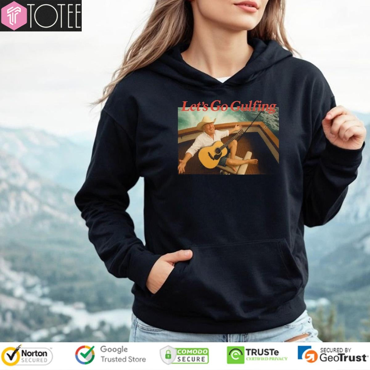 Lets Go Gulfing Parody Trump Gulf Of America T-shirt