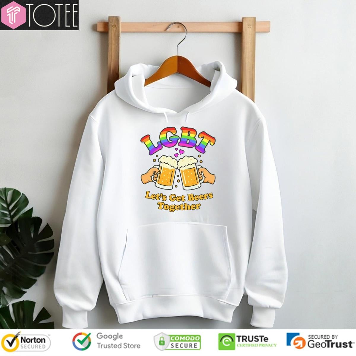 Lgbt Pride Lets Get Beer Together T-shirt