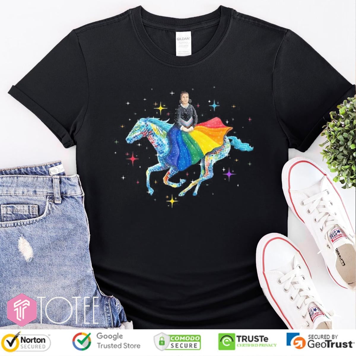 Lgbt Pride Mary Horse T-shirt