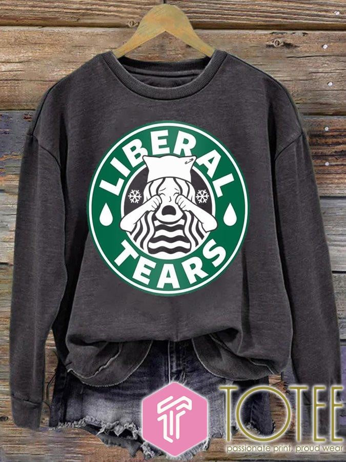 Liberal Tears Starbucks Coffee Logo T-shirt