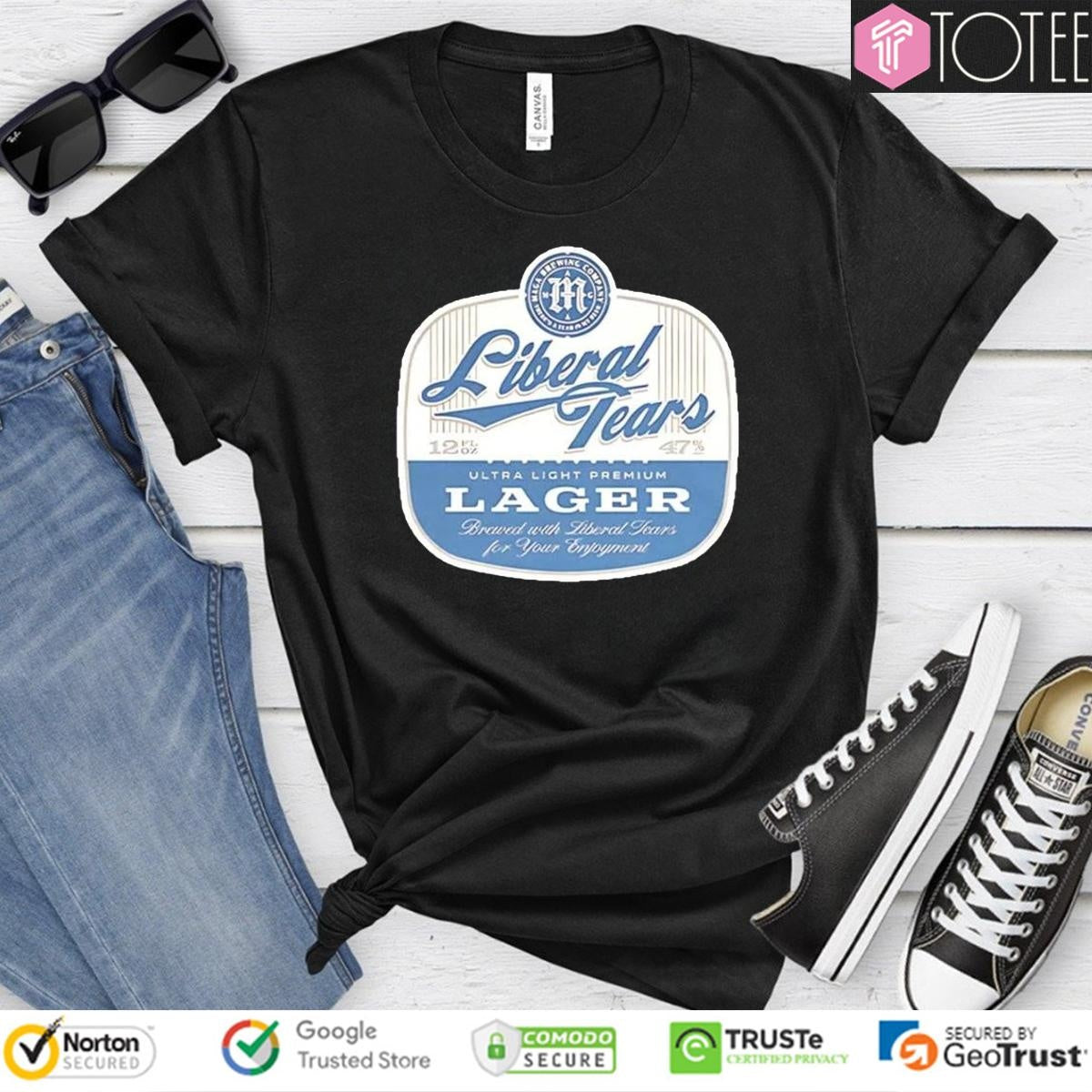 Liberal Tears Ultra Light Premium Lager Beer T-shirt