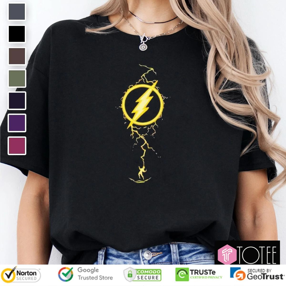 Lightning The Flash Dc Special T-shirt