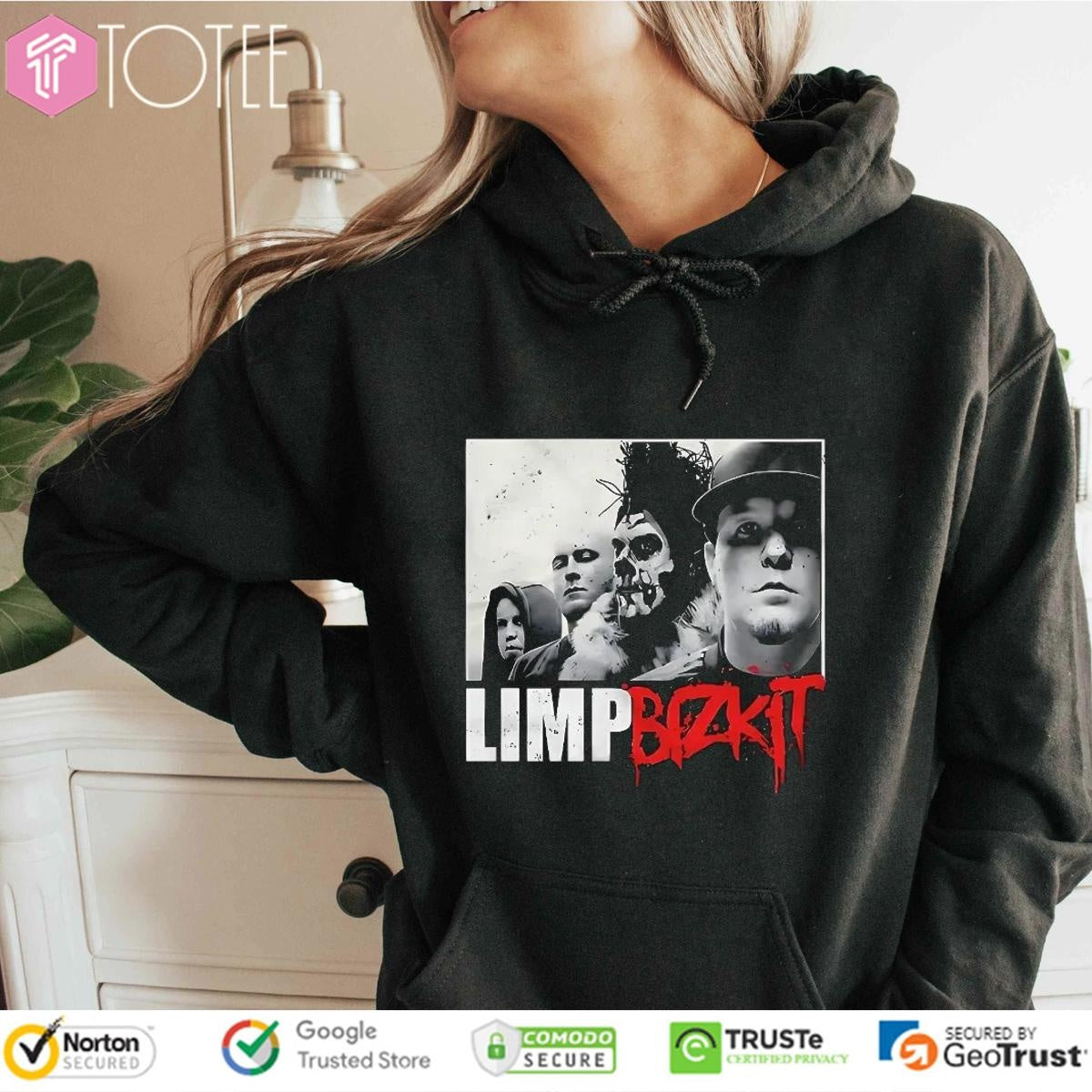 Limp Bizkit Grunge Portrait Band Members Metal T-shirt