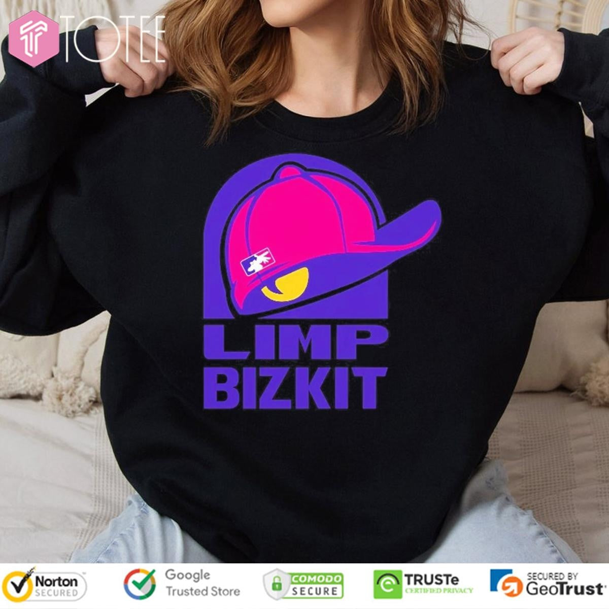 Limp Bizkit Snapback Cap Parody Taco Bell Logo T-shirt