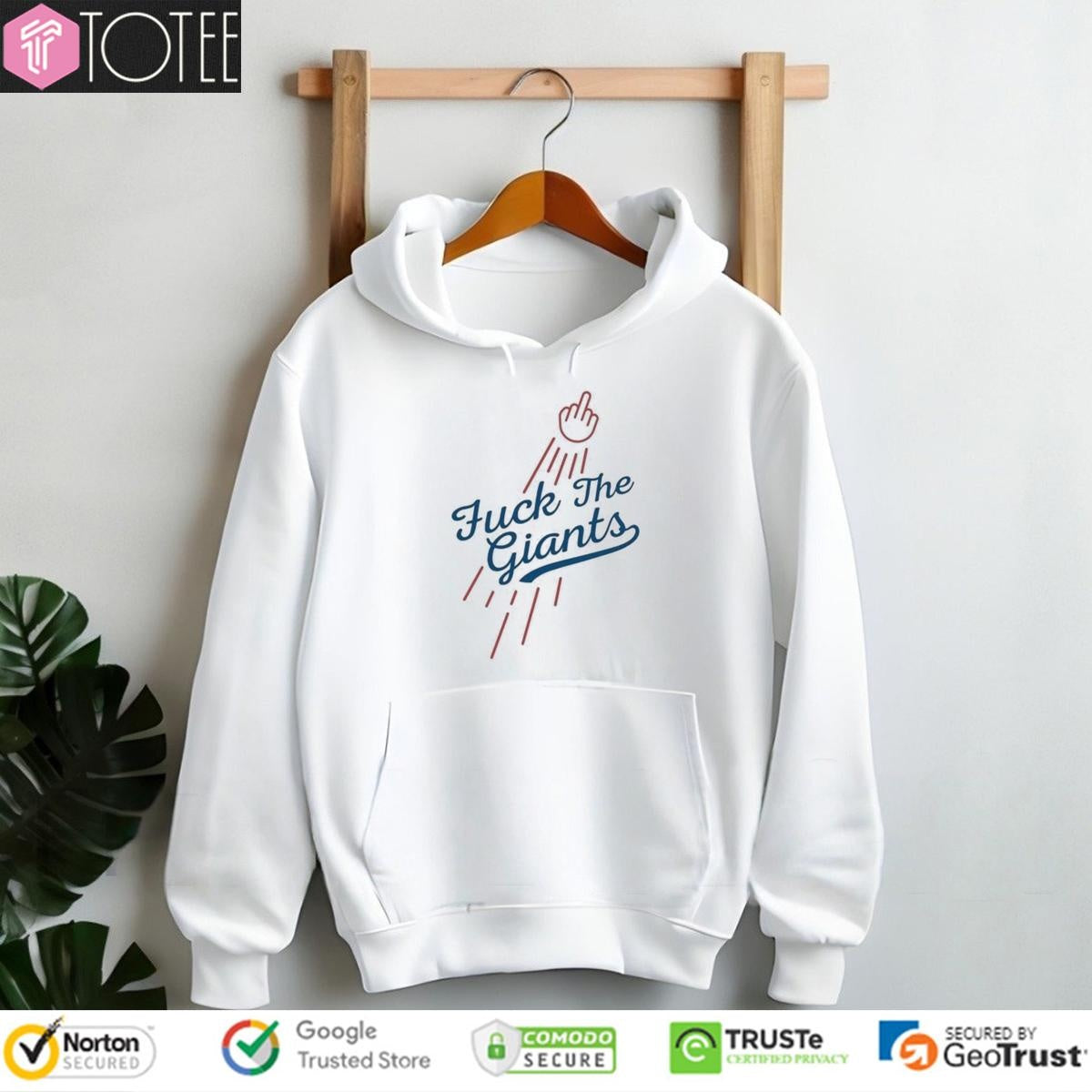 Los Angeles Dodgers Middle Finger Fuck The San Francisco Giants T-shirt