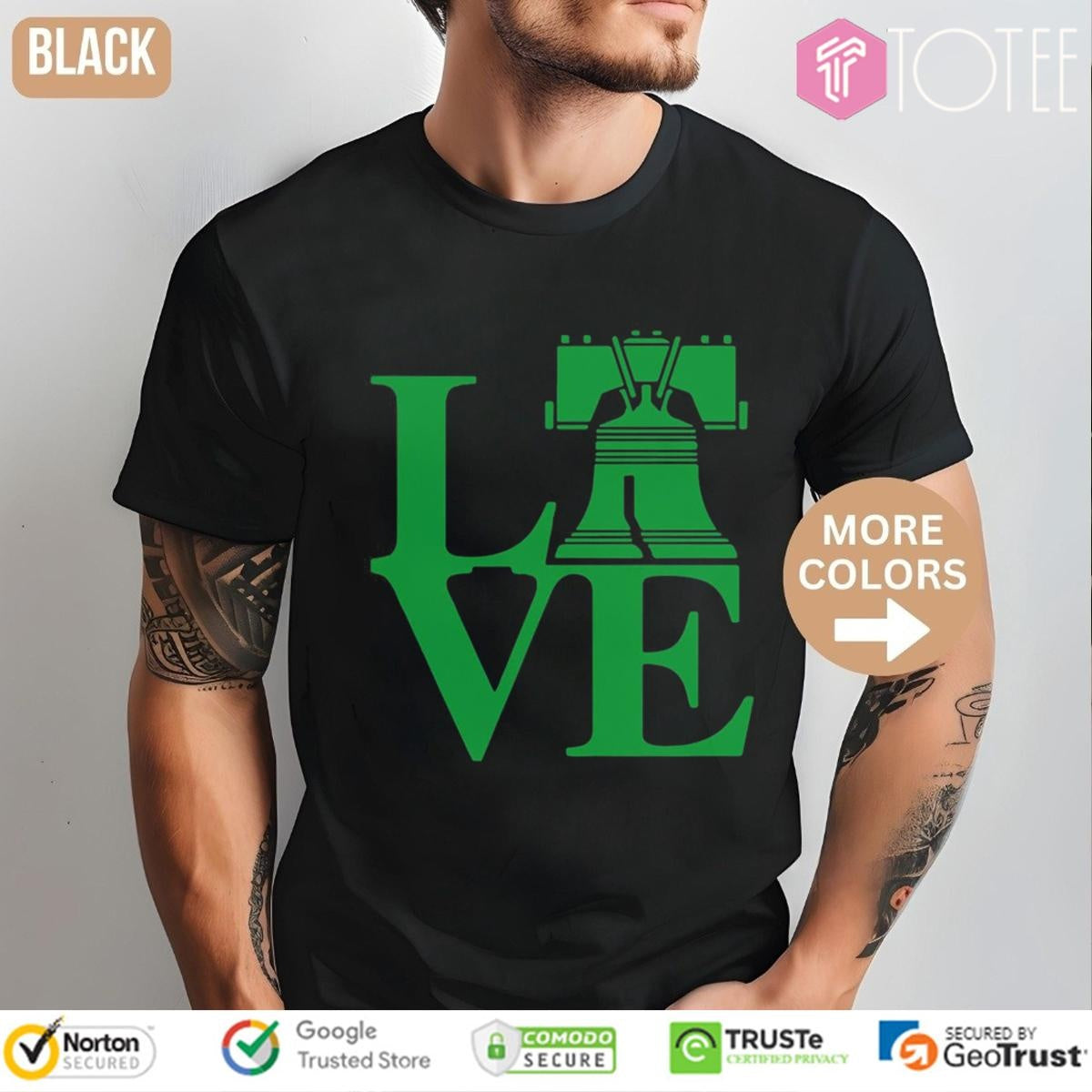 Love Liberty Bell T-shirt