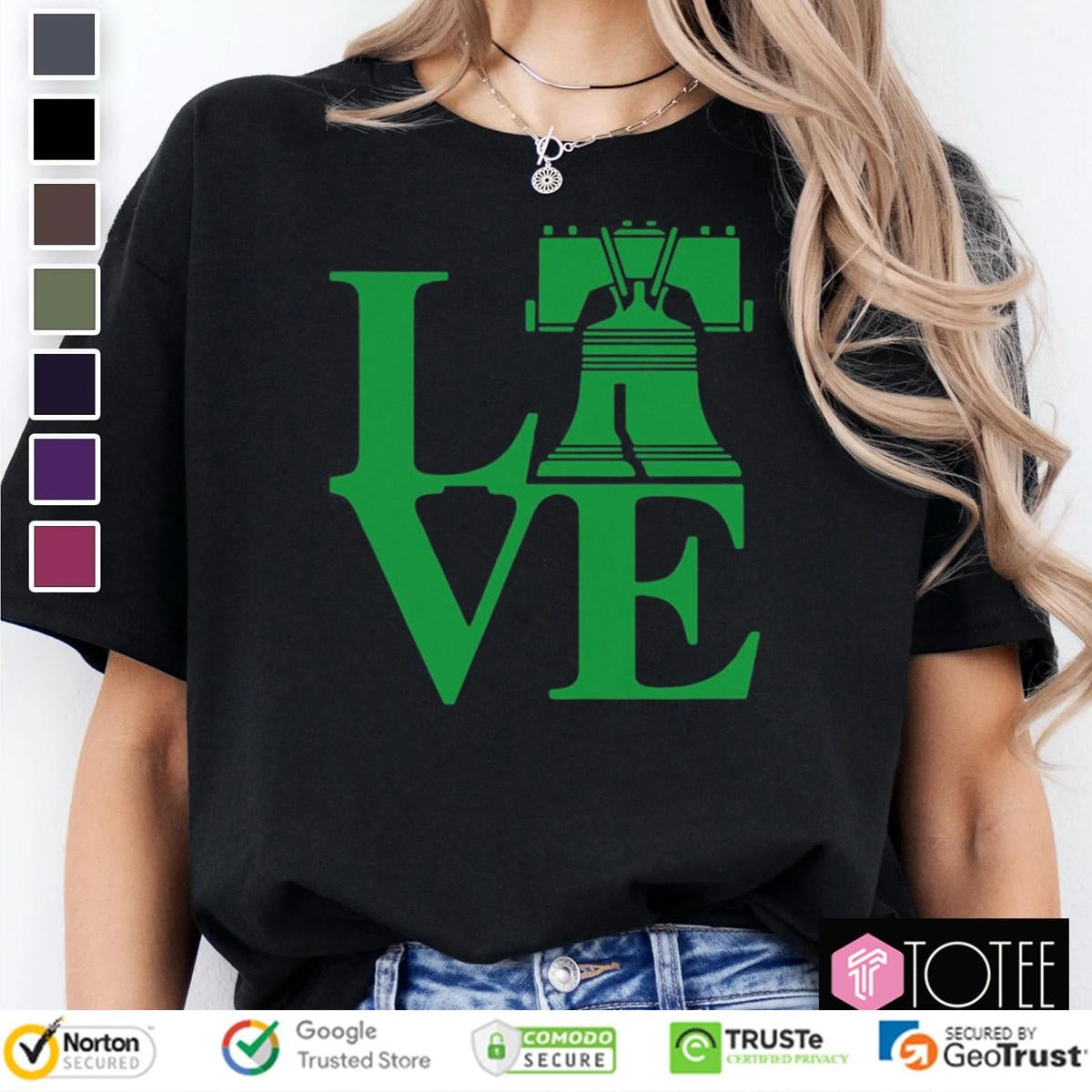 Love Liberty Bell T-shirt
