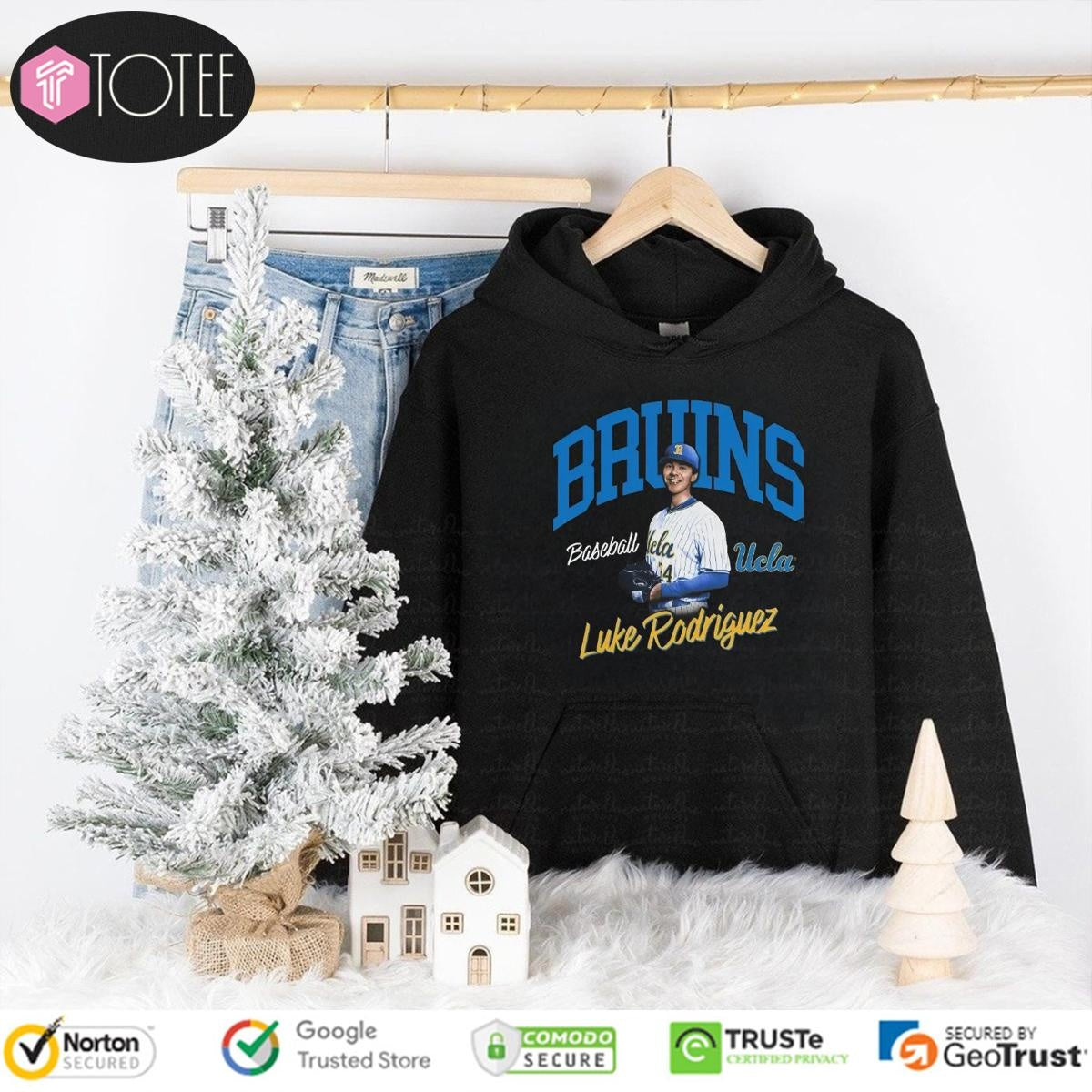 Luke Rodriguez Ucla Bruins Baseball Illustrated T-shirt