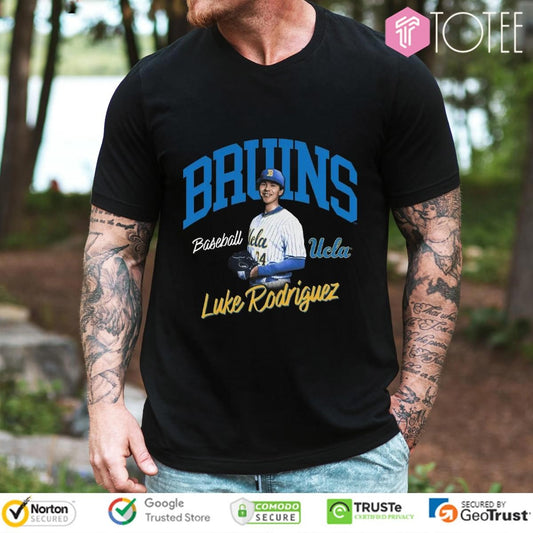 Luke Rodriguez Ucla Bruins Baseball Illustrated T-shirt