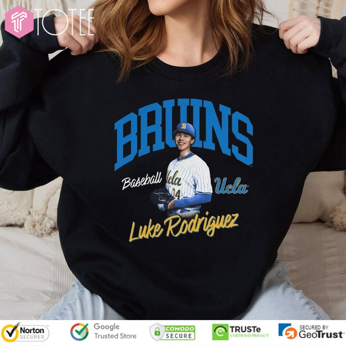 Luke Rodriguez Ucla Bruins Baseball Illustrated T-shirt