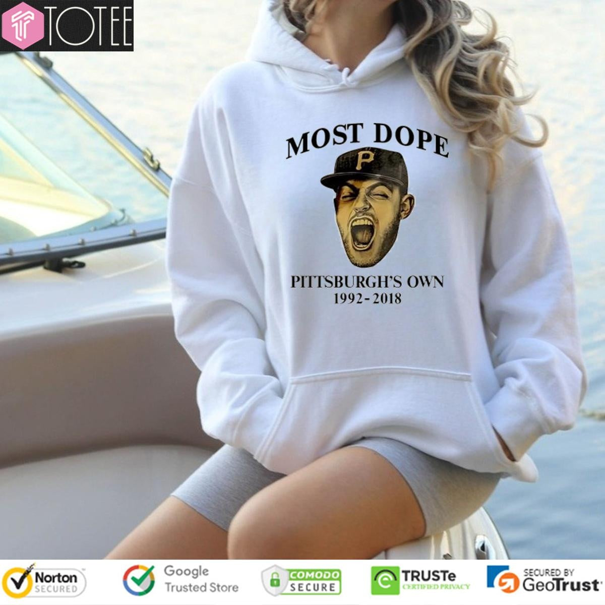 Mac Miller Pittsburgh Pirates Most Dope Pittsburghs Own 1992-2018 T-shirt